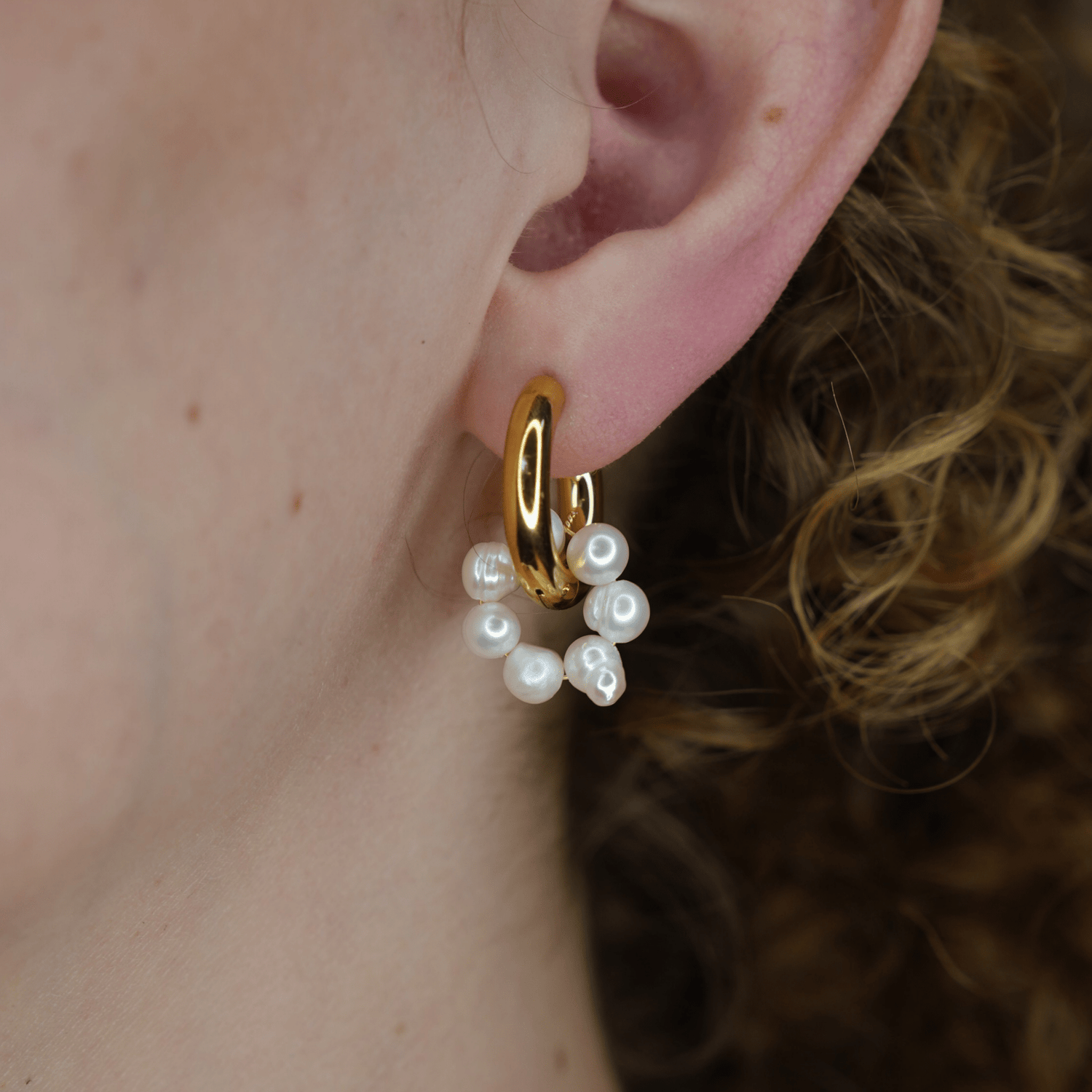 Arracadas con Perlas - Aretes VERYSA