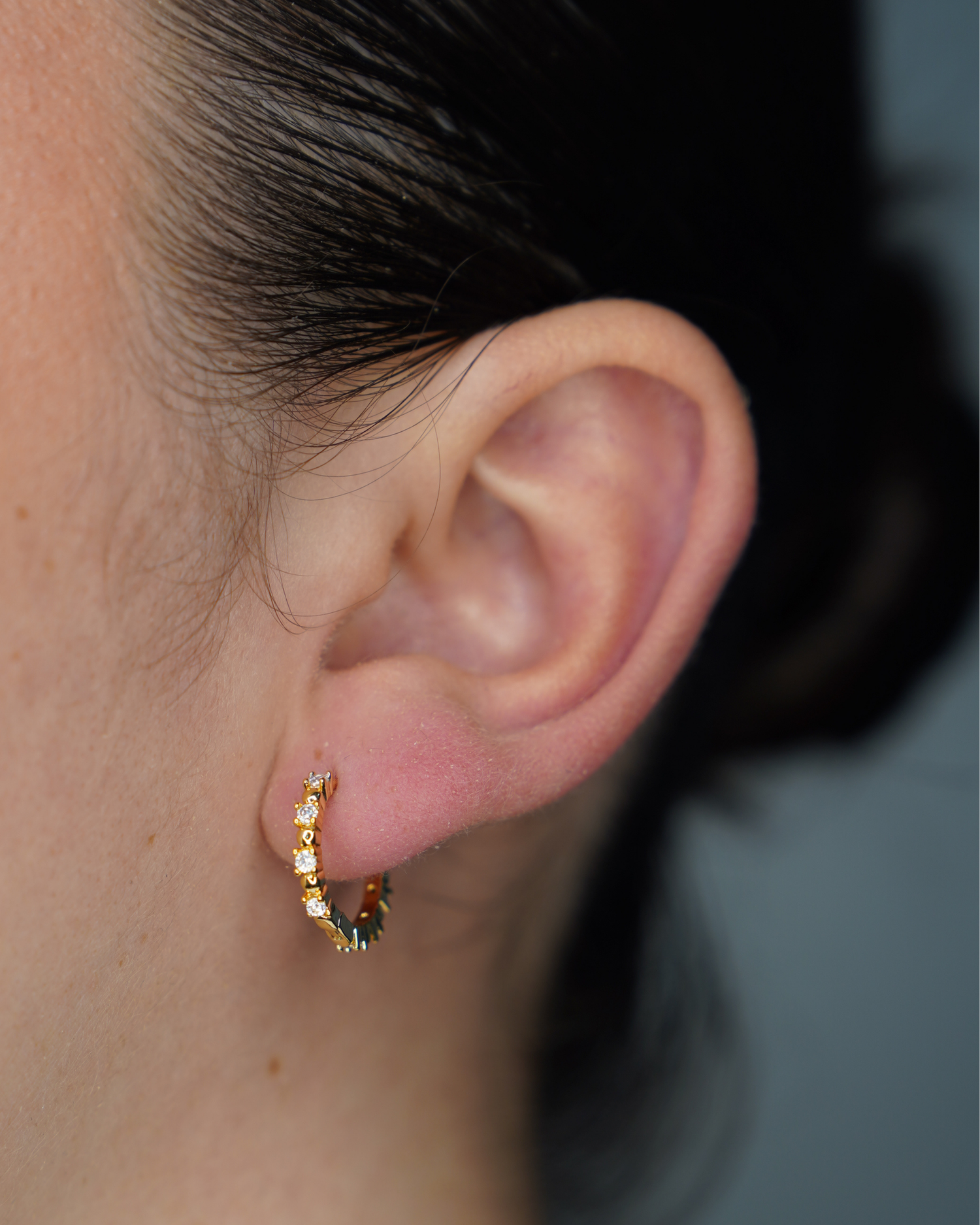 Aretes Golden Kiss