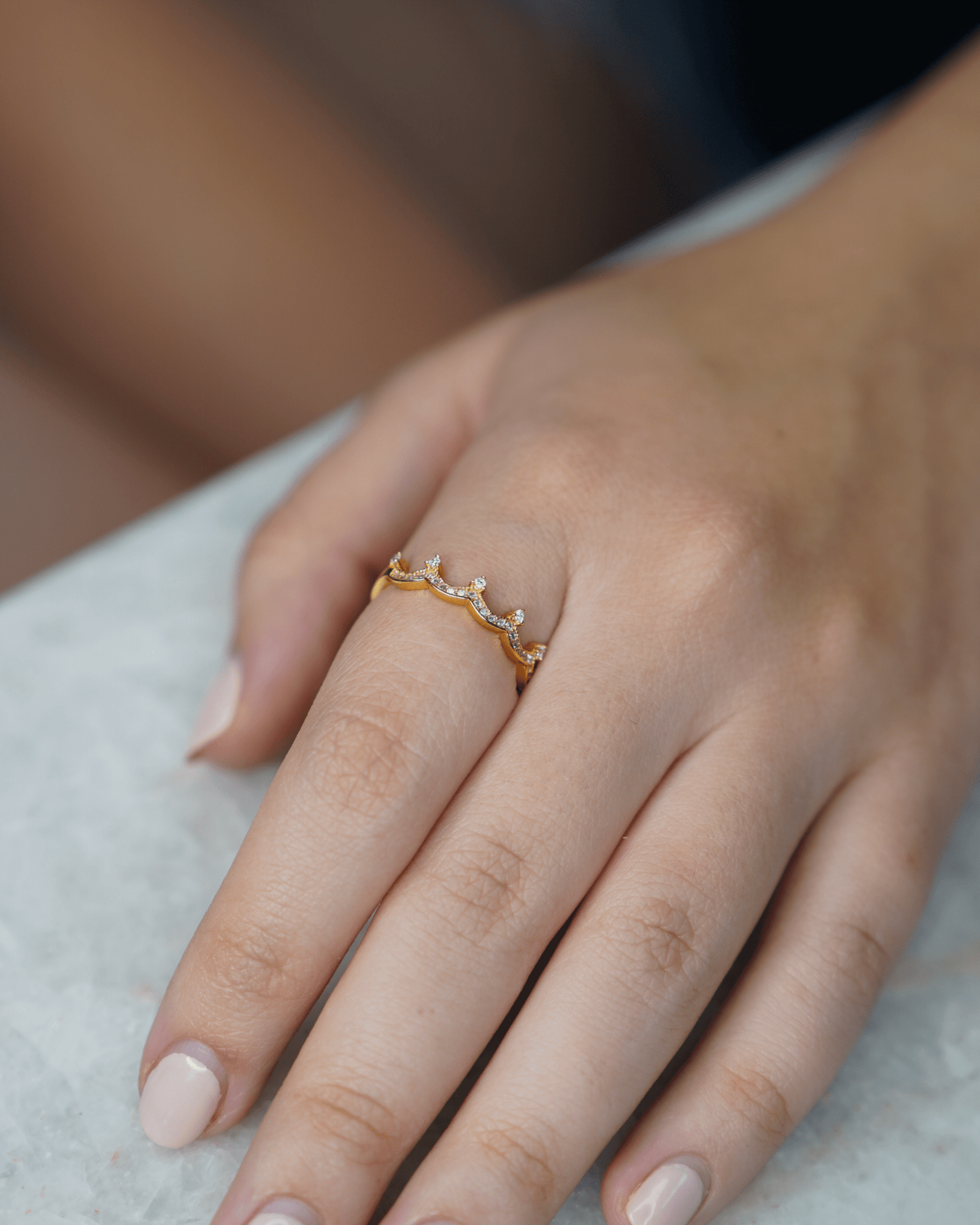 Anillo Crown Sparkle - 5 VERYSA
