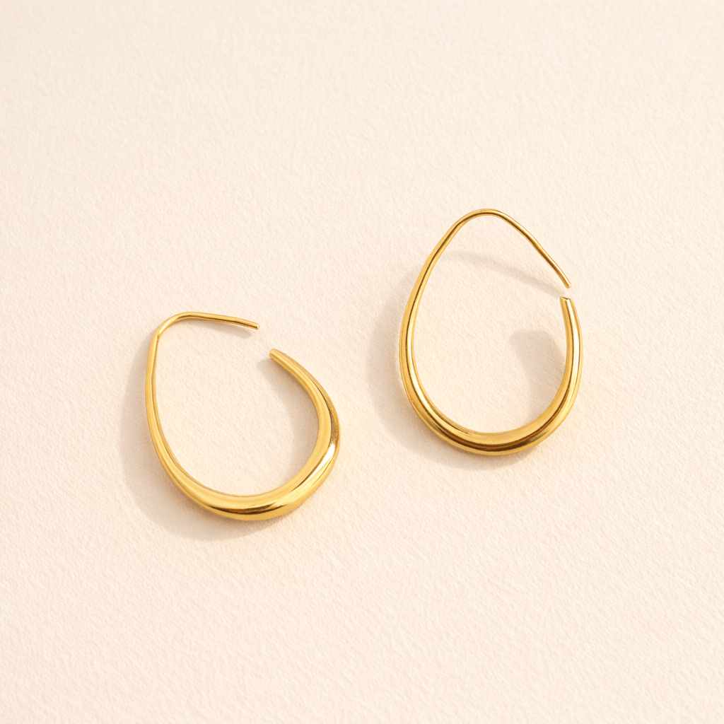 Aretes Drop Lumi - AretesDorado VERYSA