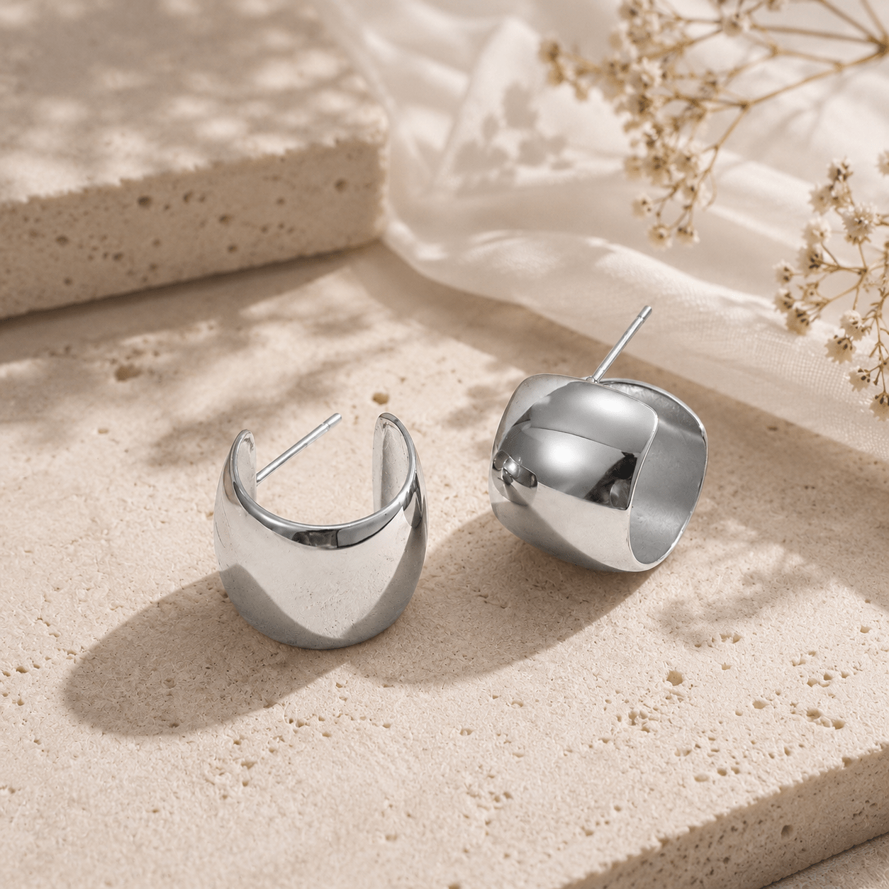 Aretes Eclipse - AretesPlateado VERYSA