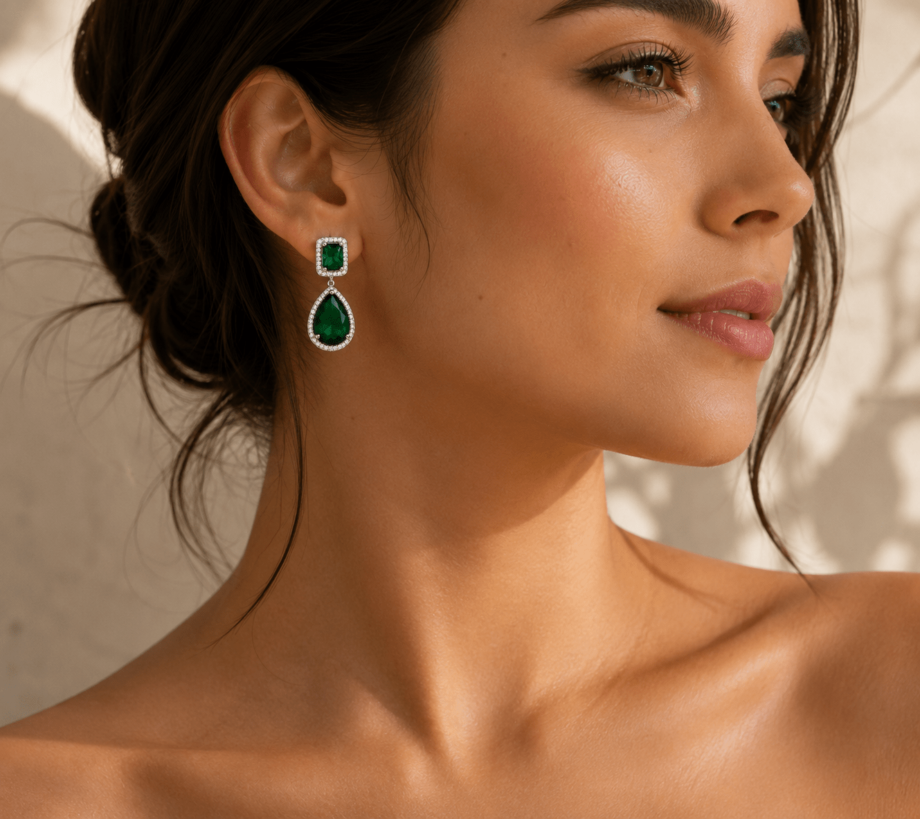 Aretes Esmeralda Royale -Aretes VERYSA