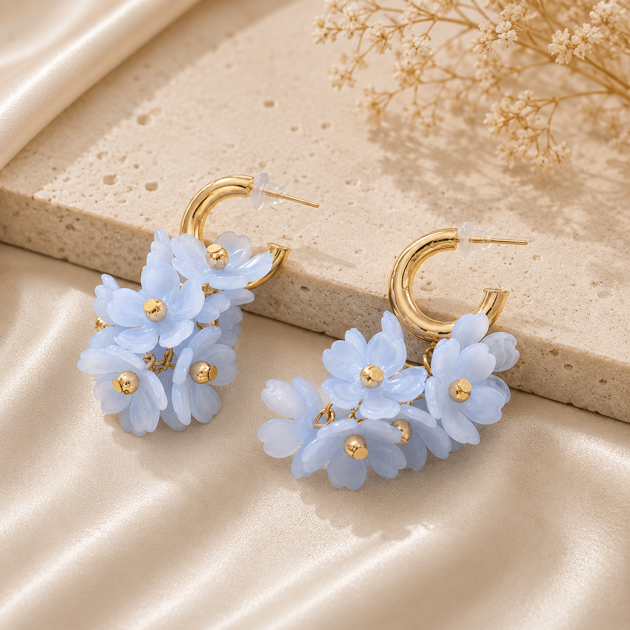 Aretes Jardín Celeste -Aretes VERYSA