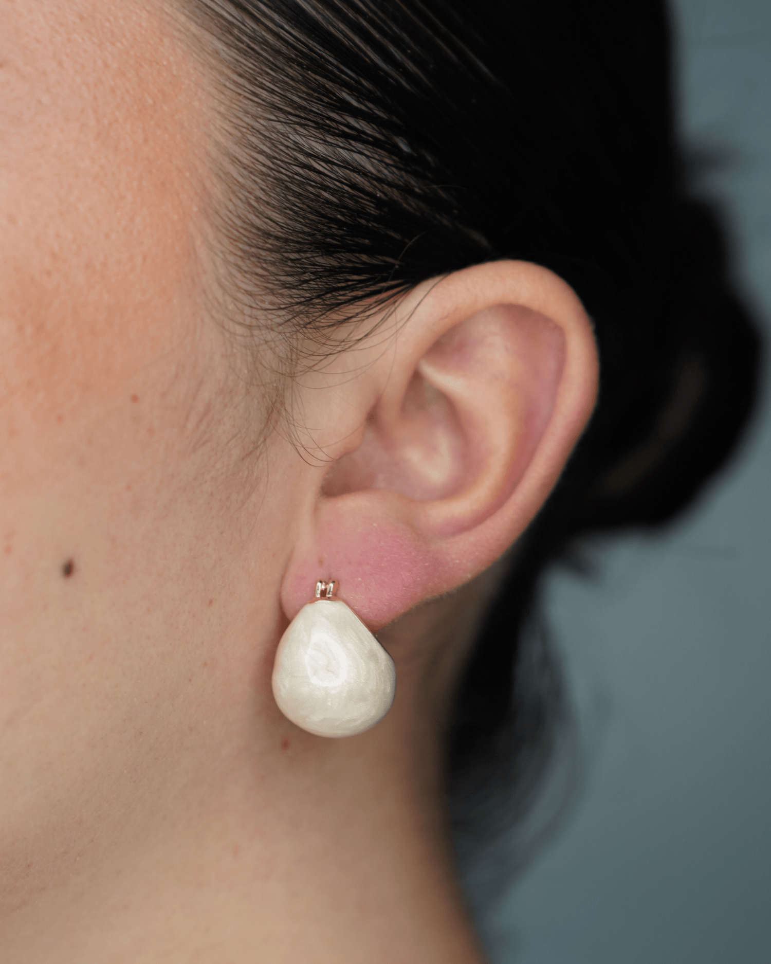 Aretes Perla Barroca - AretesBlanco VERYSA
