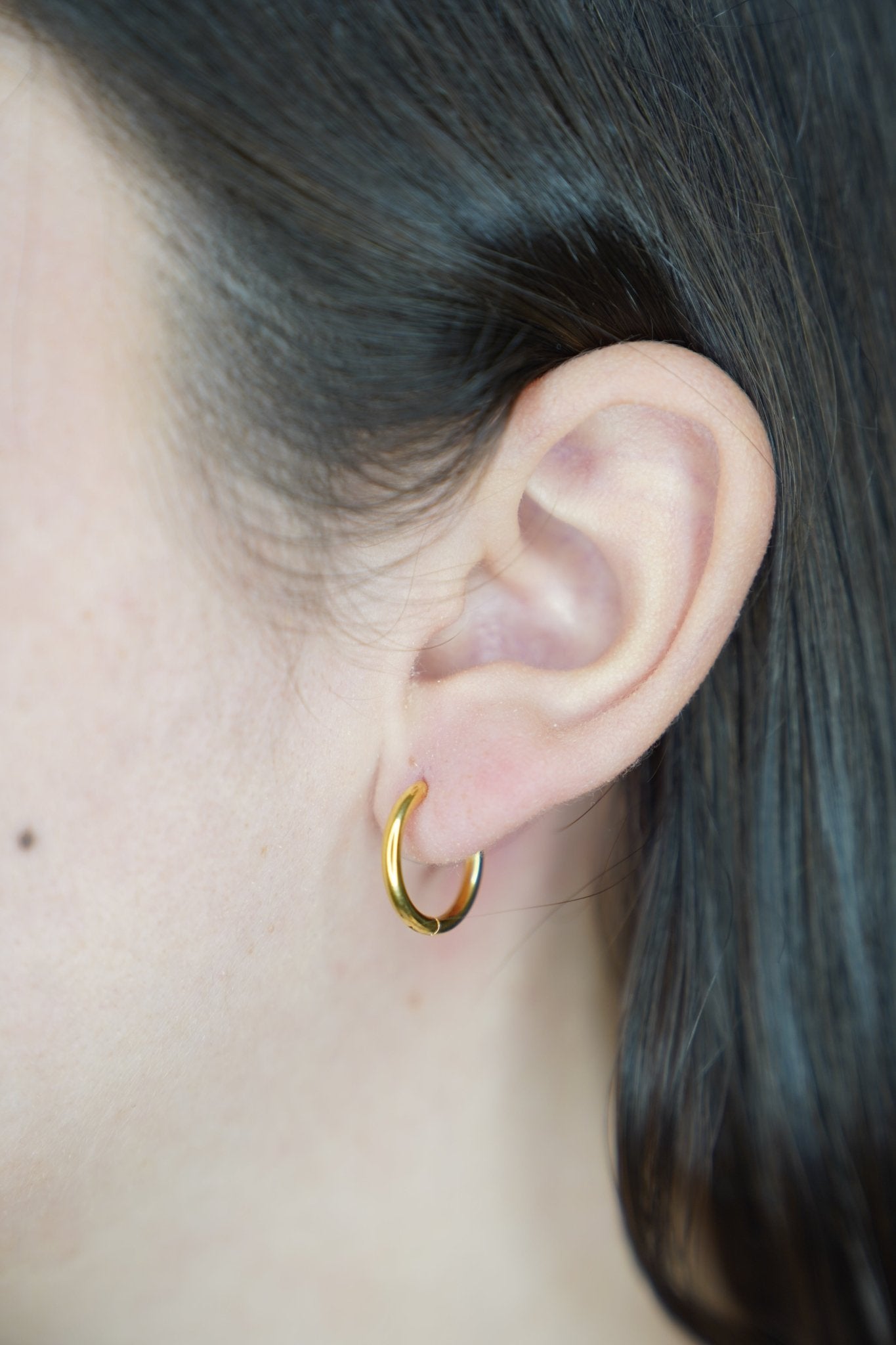 Argollas Clásicas — 3 tamaños disponibles - AretesChico - Dorado VERYSA
