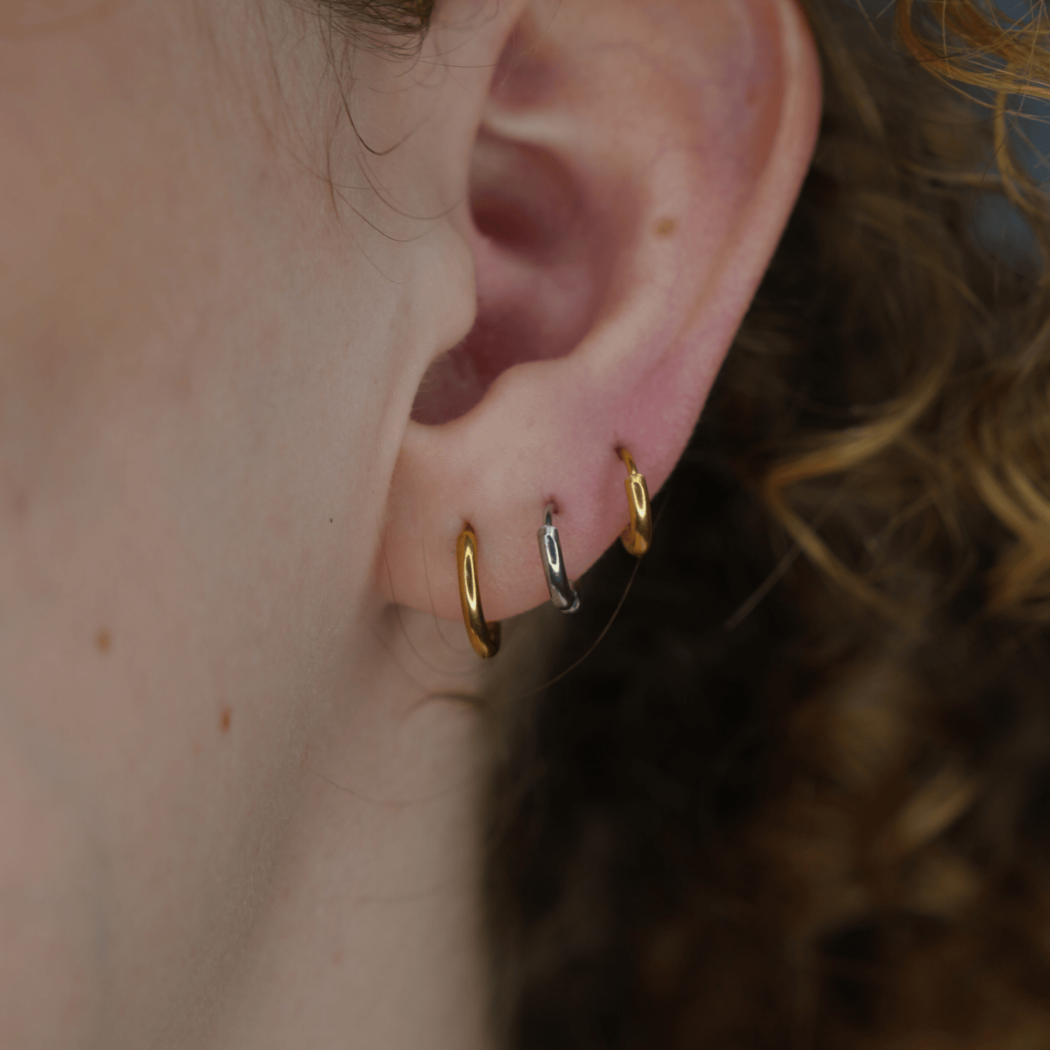 Arracada Piercing Lisa - PiercingsPlateado VERYSA