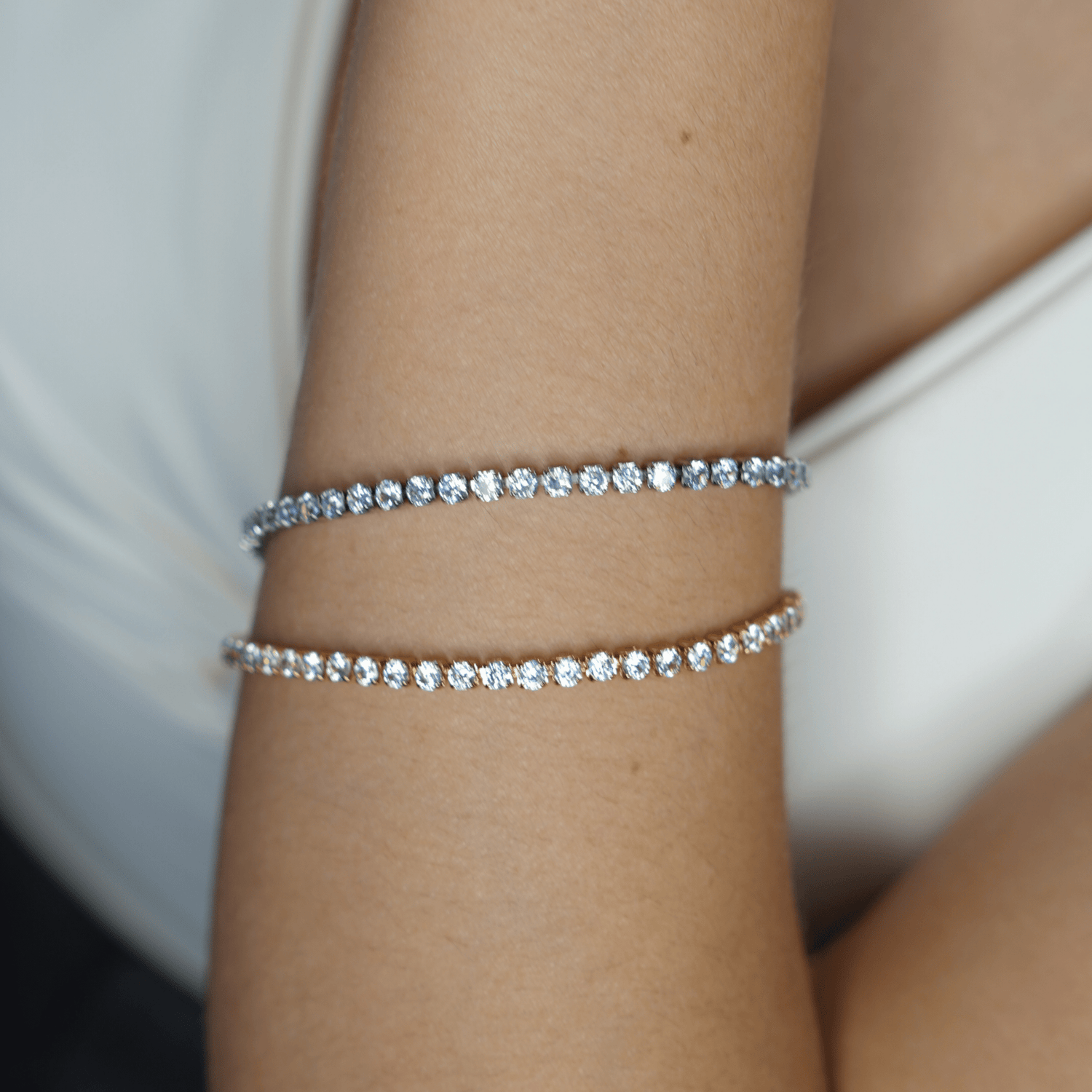 Brazalete Tennis - BrazaletesDorado VERYSA