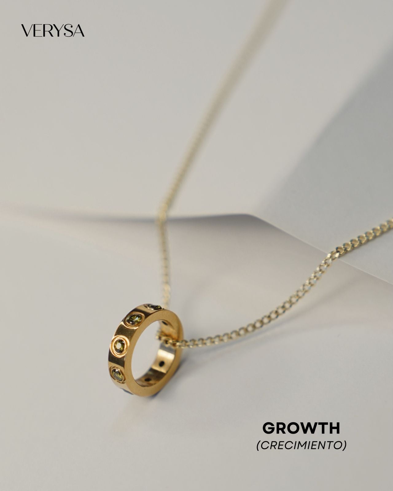 Circle of Values — Dijes con Propósito - CollaresAmarillo (GROWTH) VERYSA