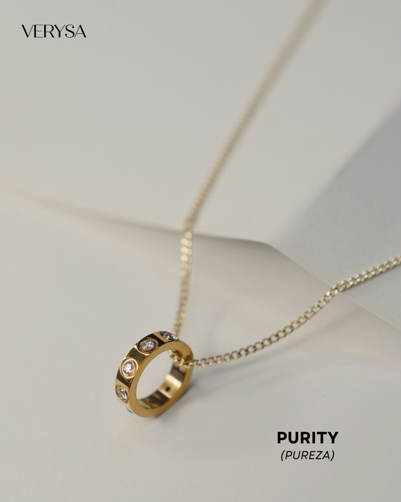 Circle of Values — Dijes con Propósito - CollaresBlanco (PURITY) VERYSA