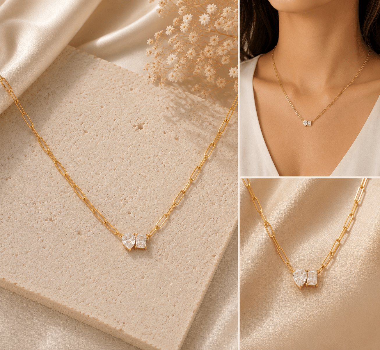 Collar Duo Brillante -Collares VERYSA