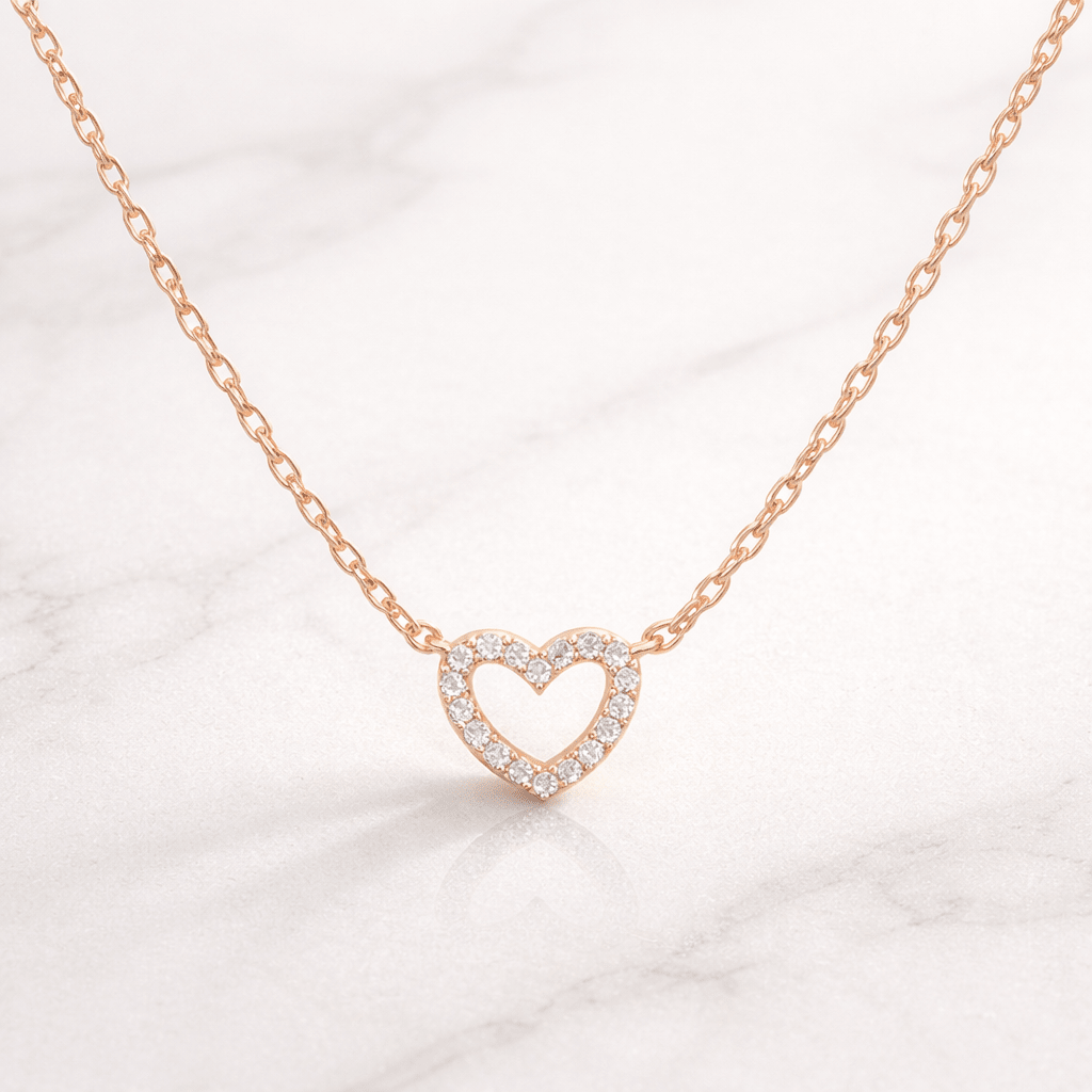 Collar Eternal Heart - CollaresOro rosa VERYSA