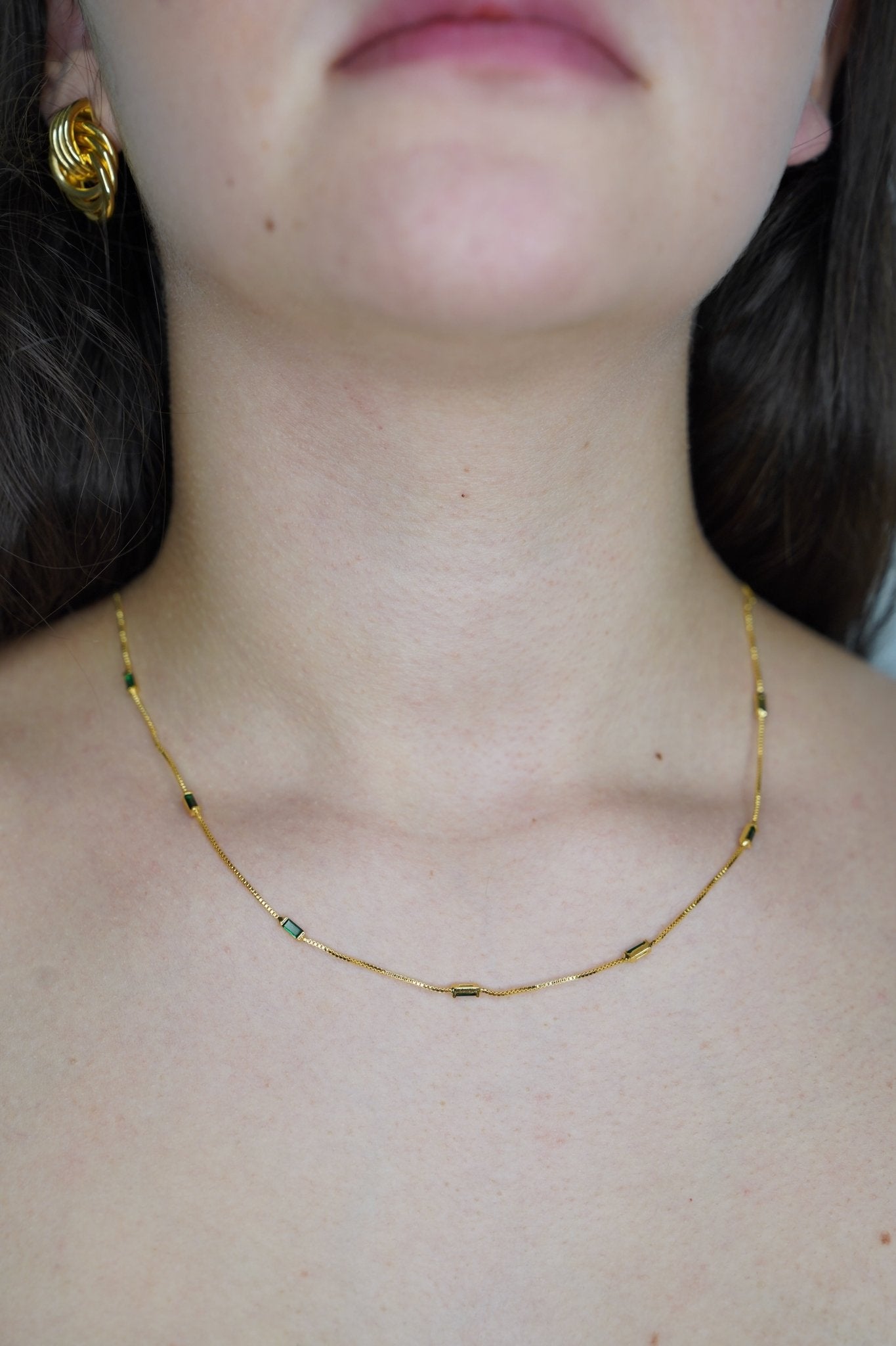 Collar Mini Barre - CollaresDorado VERYSA