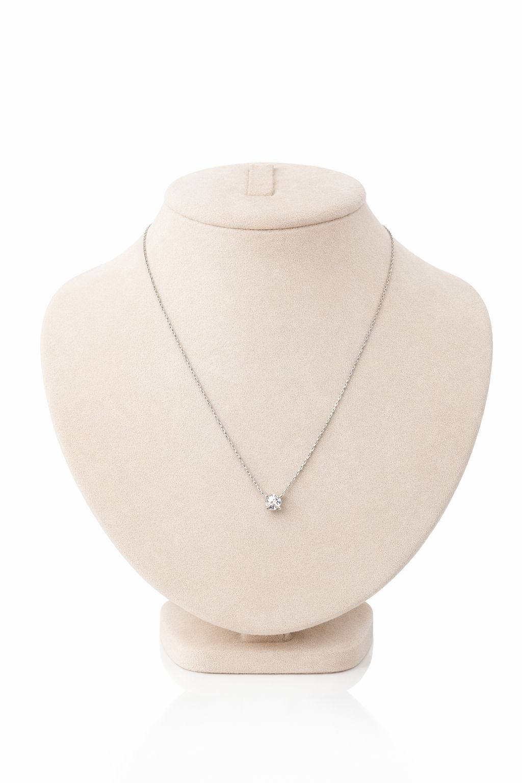 Collar Solitario Shine - Plateado VERYSA