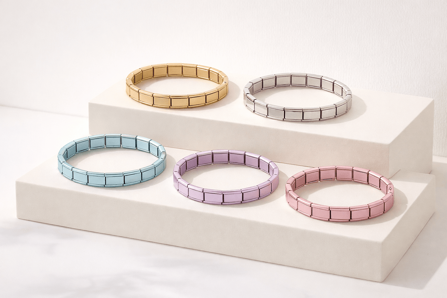 Matte Milano Bracelet - BrazaletesGold Matte VERYSA