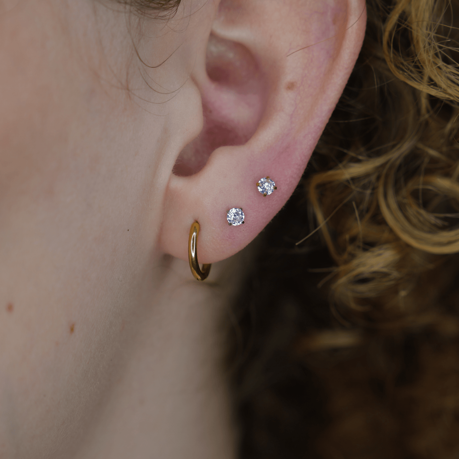 Piercing Broquel Circonia - PiercingsPlateado VERYSA