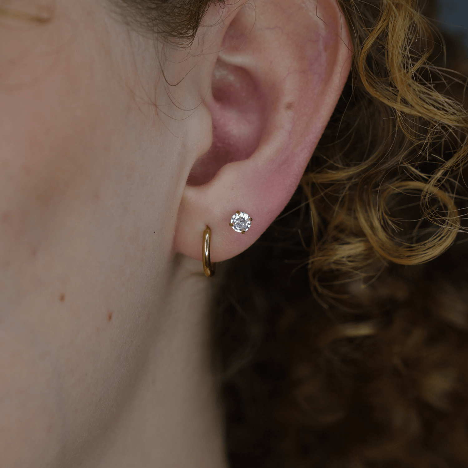Piercing Broquel Circonia - PiercingsPlateado VERYSA