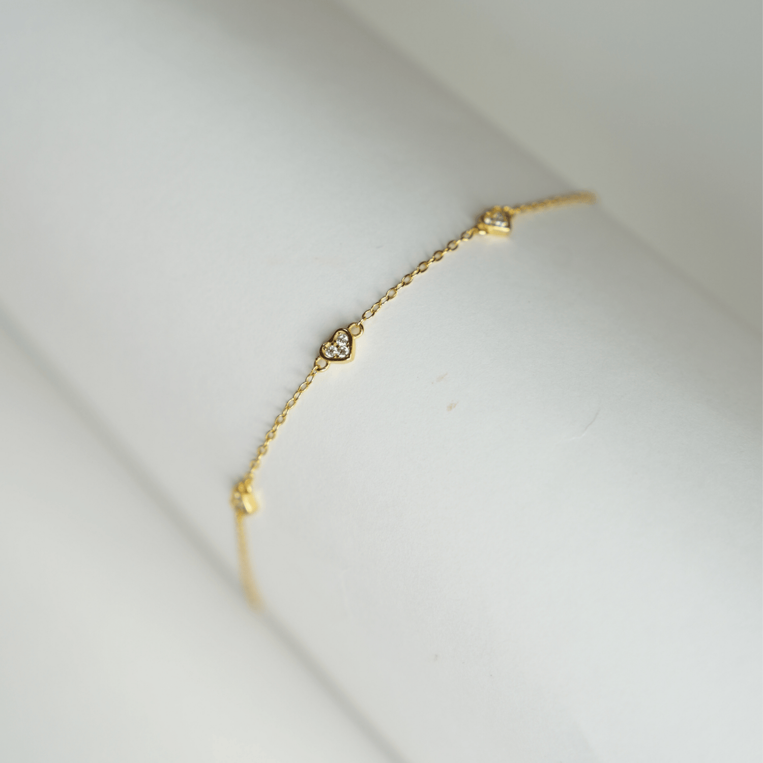 Pulsera Corazones Plata .925 - Brazaletes VERYSA