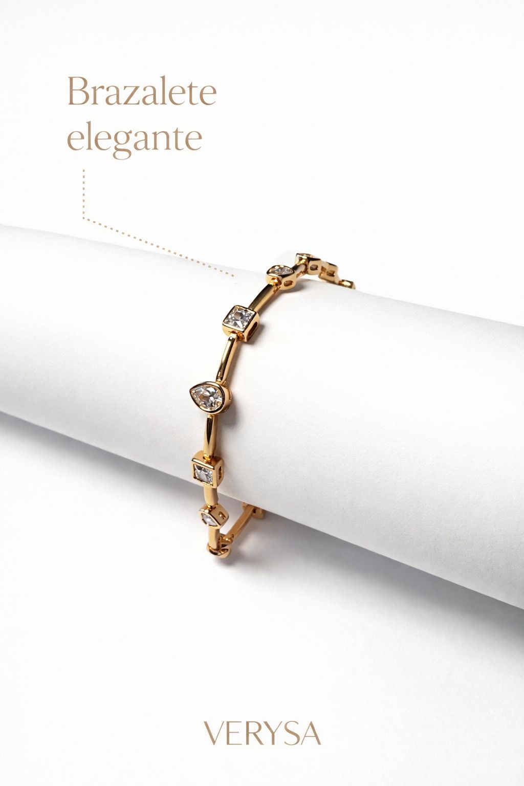 Pulsera Vera - BrazaletesDorado 18k VERYSA